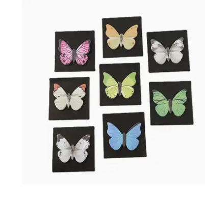 Notes autocollantes papillon