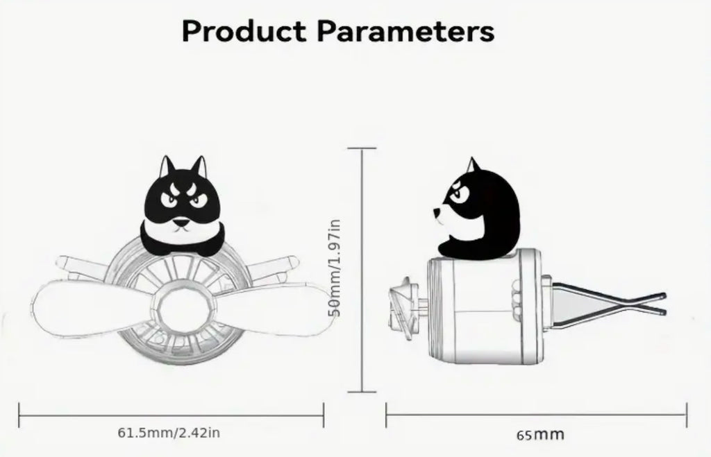 Parfum de voiture Heroic Pup