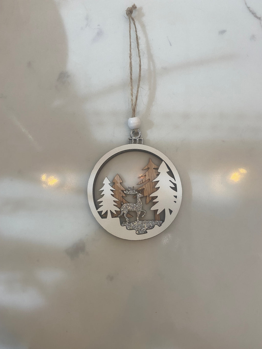 Décorations de sapin de Noël en bois