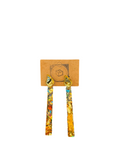 Birthday candle earrings