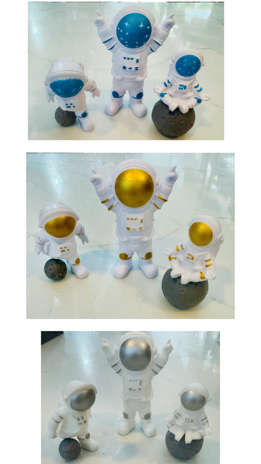 Astronaut Cake toppers