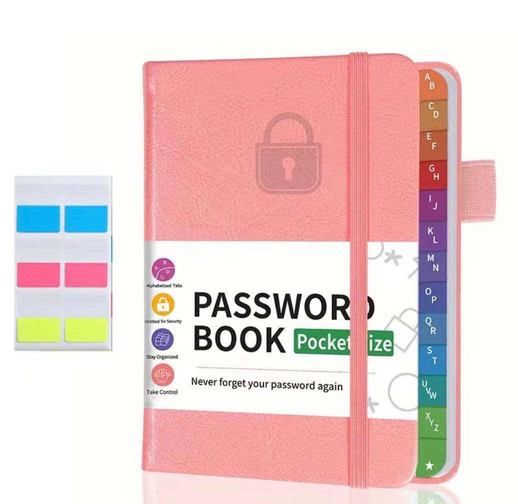 Pocket-Sized Password Book