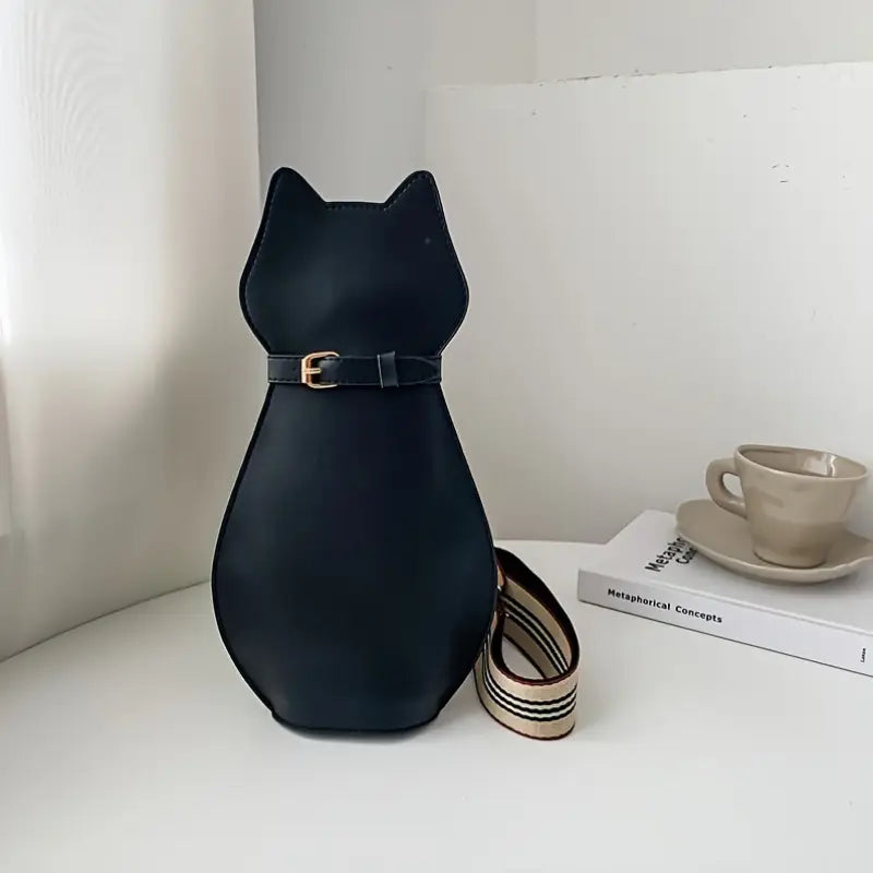 Black Cat Crossbody Bag