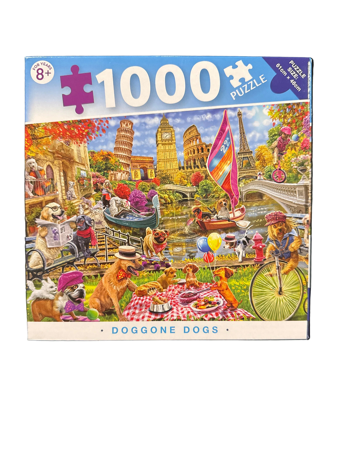 Doggone Dogs 1000 Piece Jigsaw Puzzle