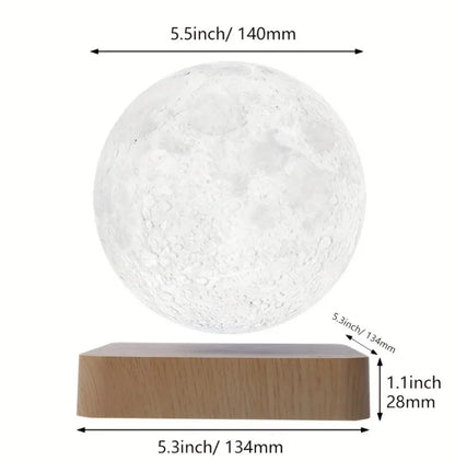 Levitating Rotating Moon Light