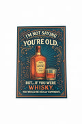 Whisky happy birthday card