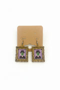 Oil Painting Earrings The Son of Man
