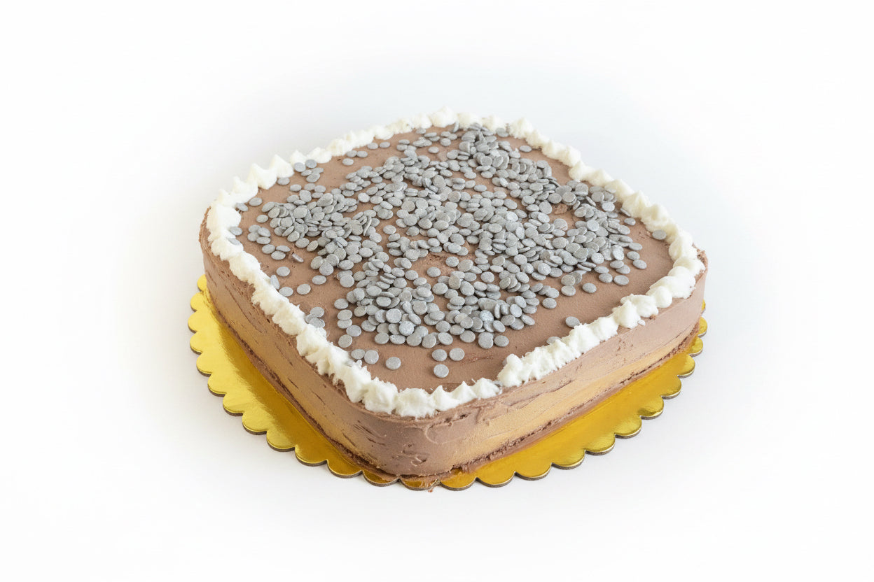 Single-Layer Cube Gluten-Free & Dairy-Free Chocolate Mud Cake