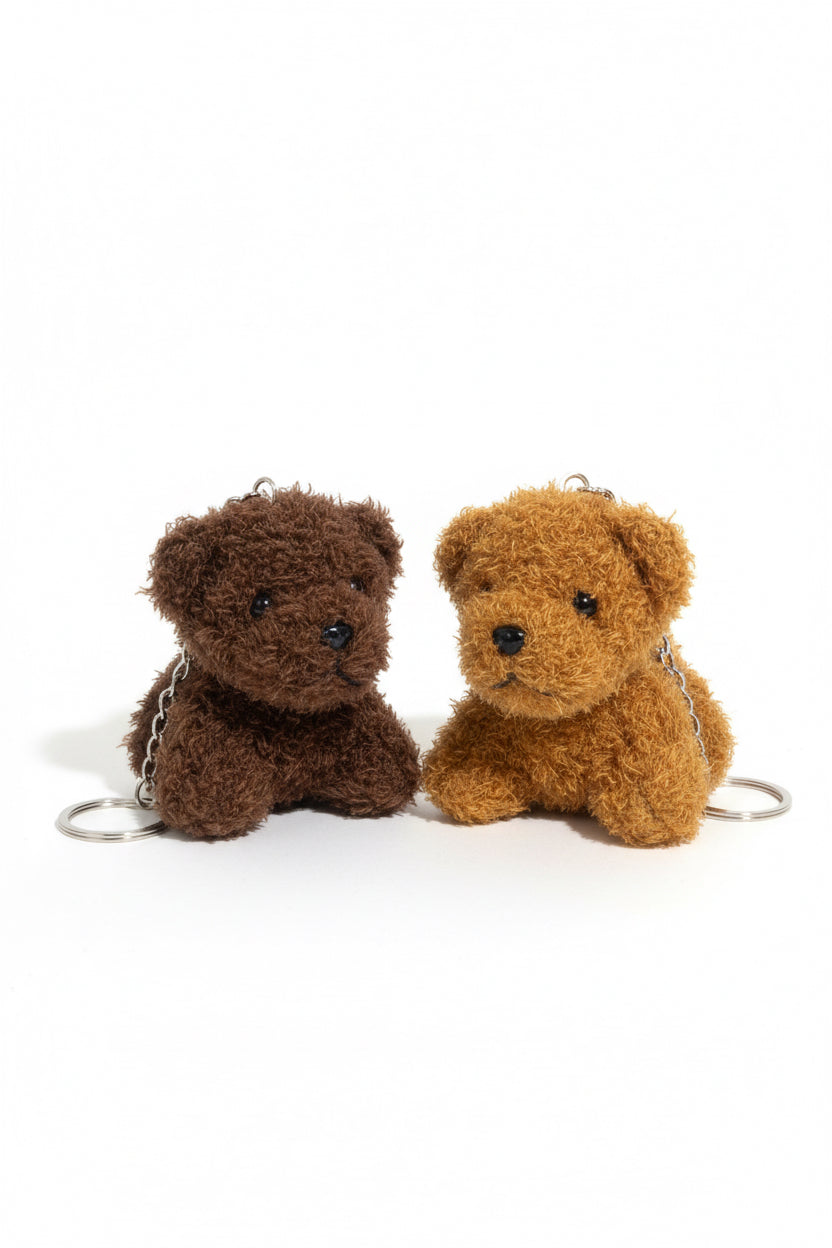 Fluffy dog Keychain