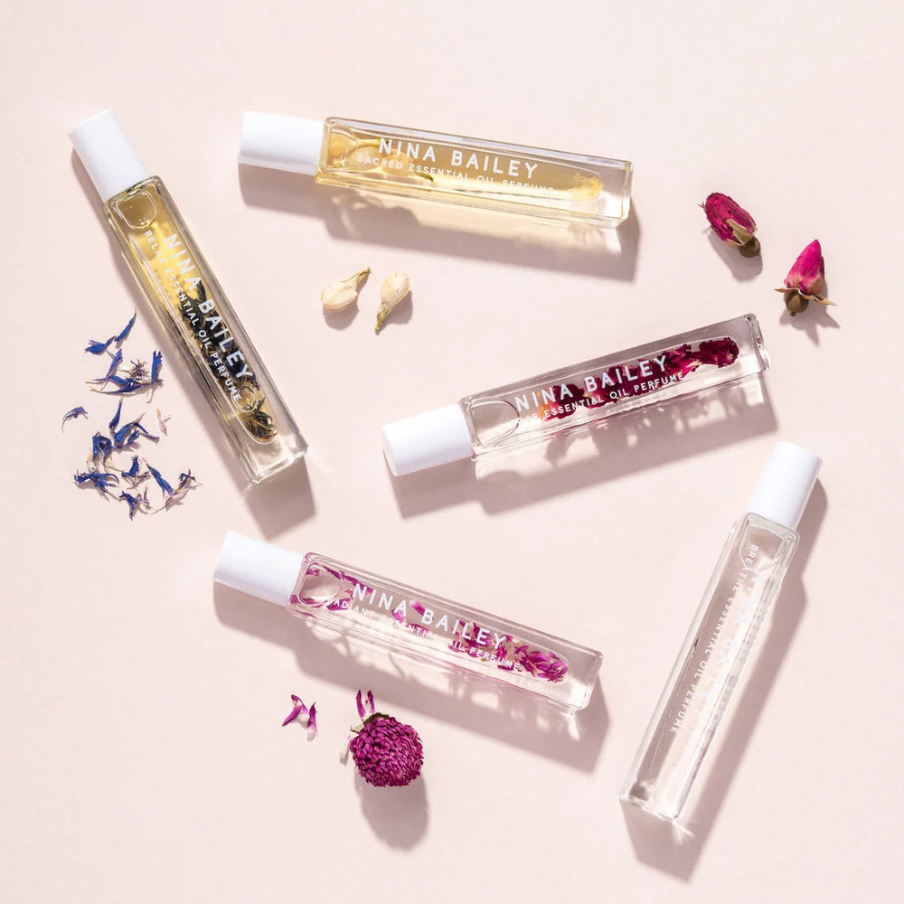 Parfum aux huiles essentielles radieuses