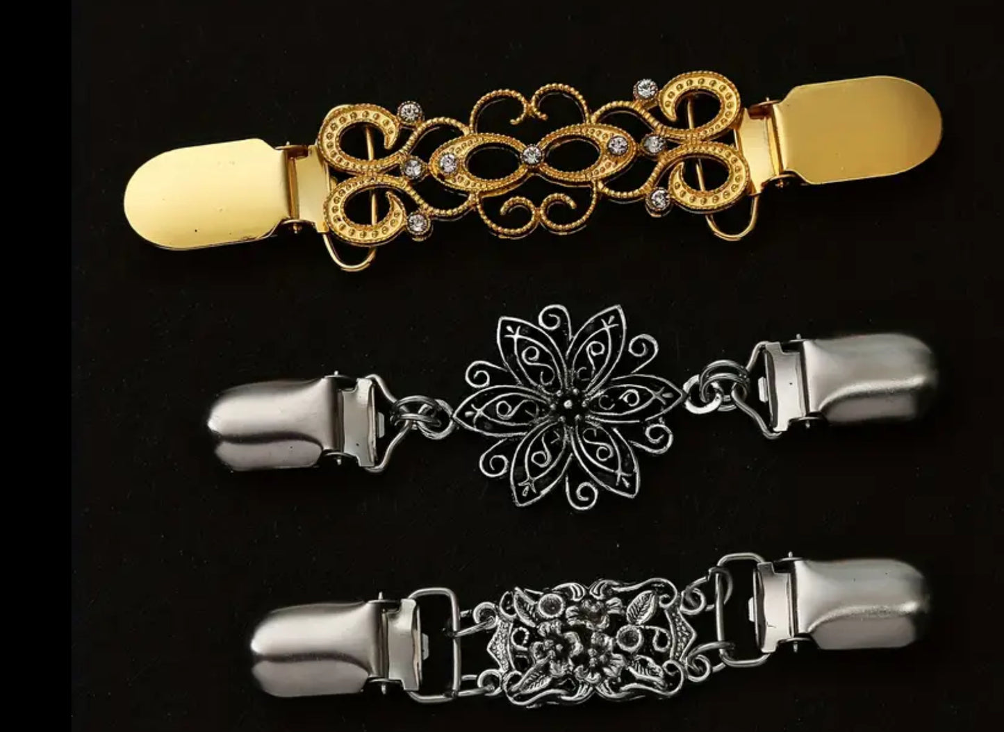 Ornate Scarf Clip