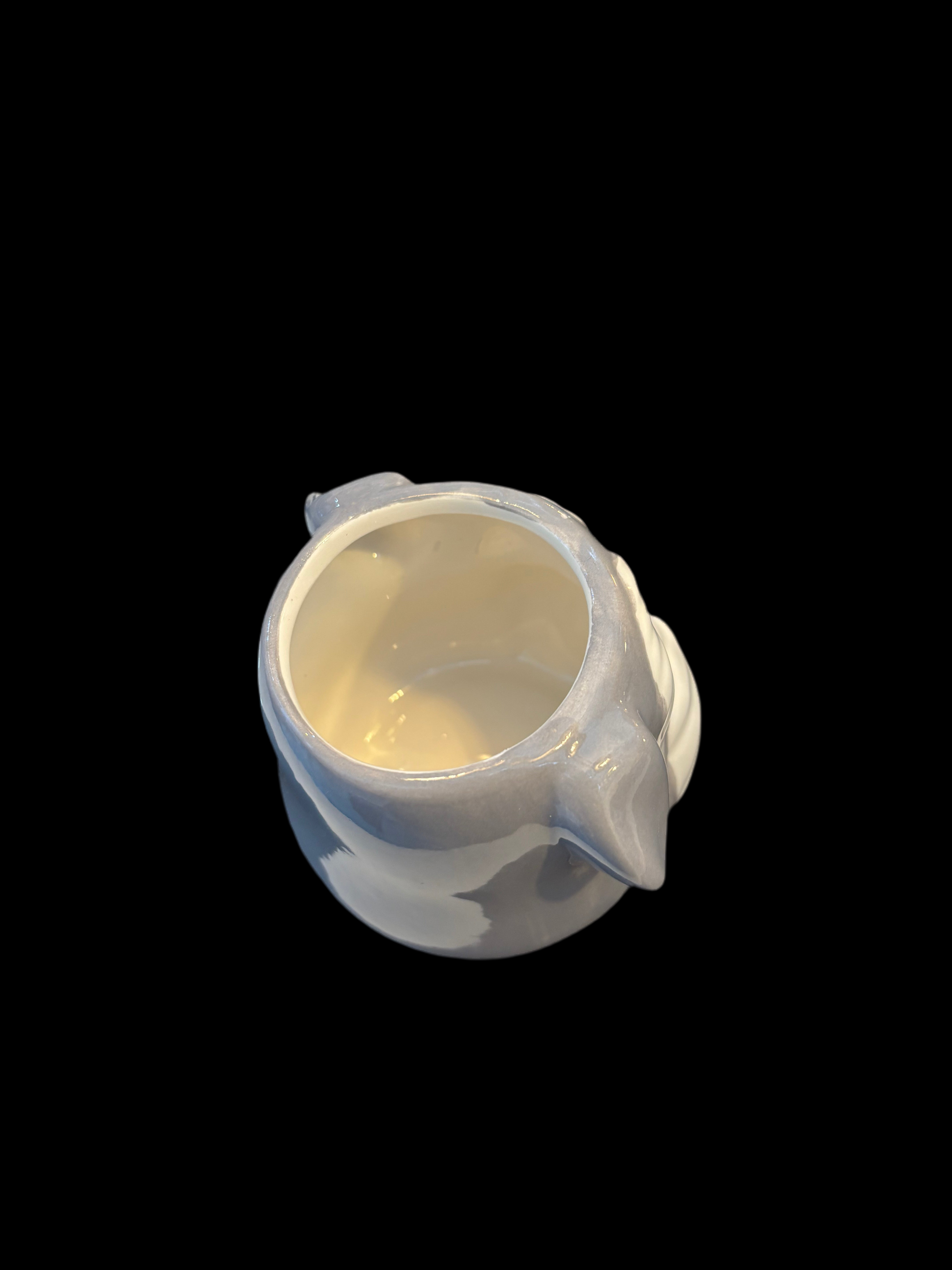 Schnauzer planter pot