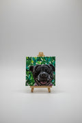 In Memory of “Storm” Mini Canvas Painting - By KAZZ