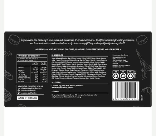French Macarons – 12 Pack | Gluten Free