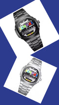 Retro TV Screen Watch