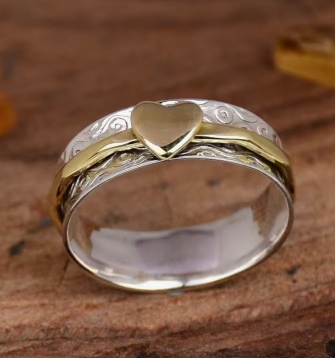 Heart Fidget Ring