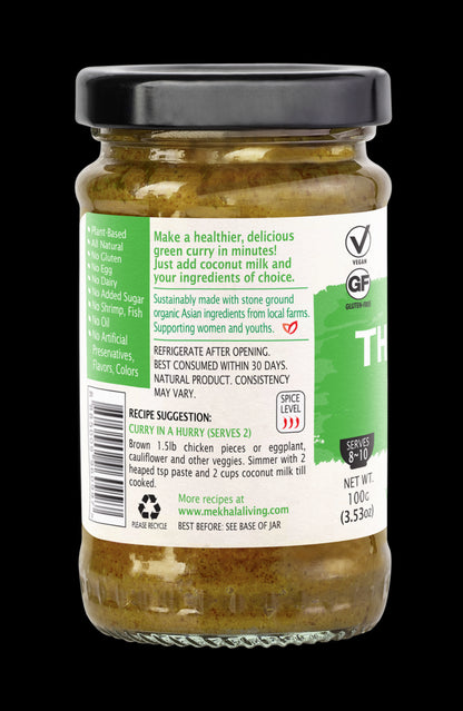 Organic Thai Green Curry Paste