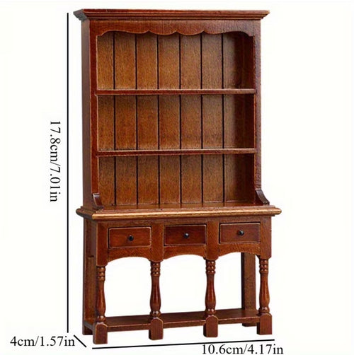 Miniature Wooden Display Shelves