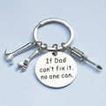 ‘If Daddy Cant Fix It No One Can’ Tools Charm Keyring