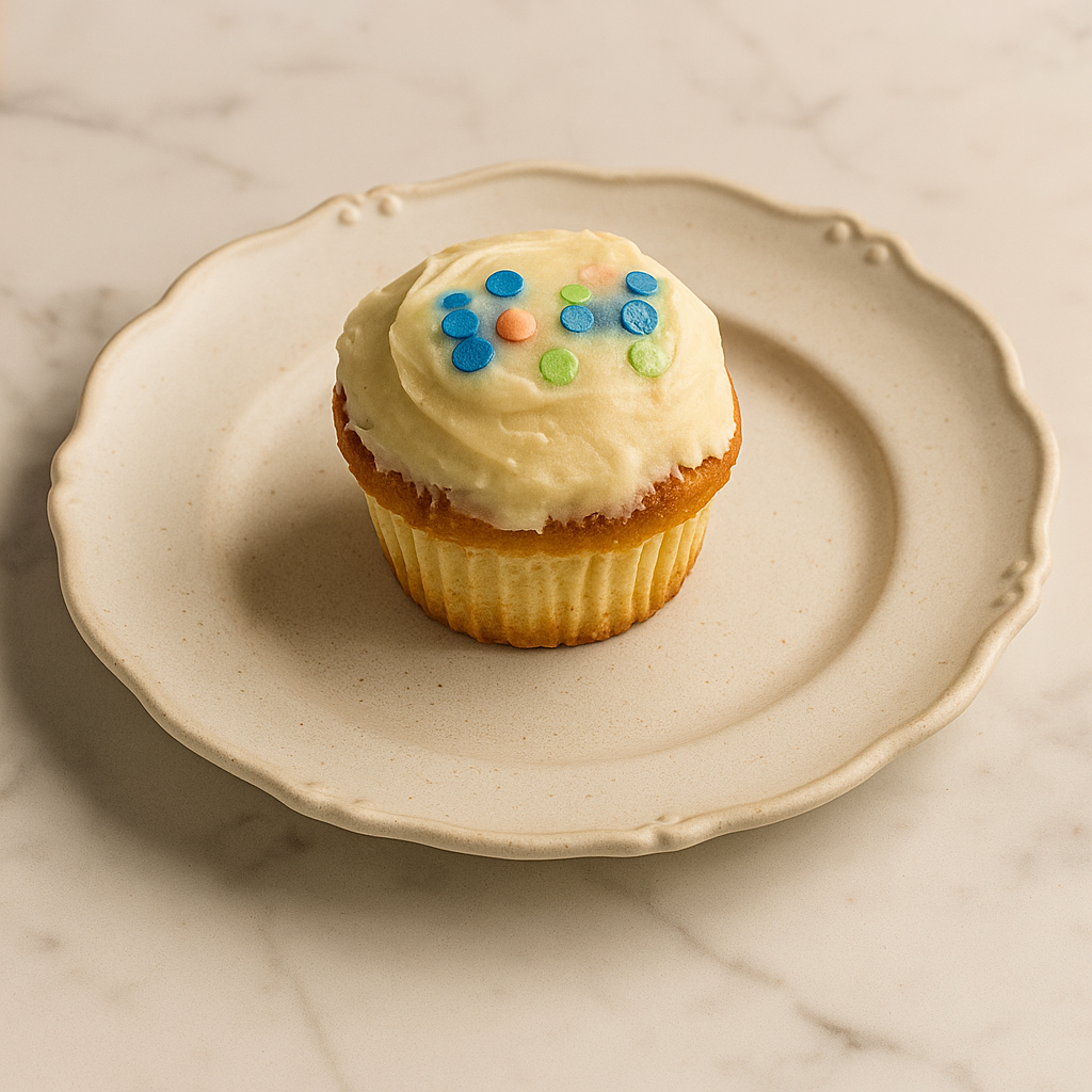 Cupcake à la vanille 100 % naturel - Sans sucre