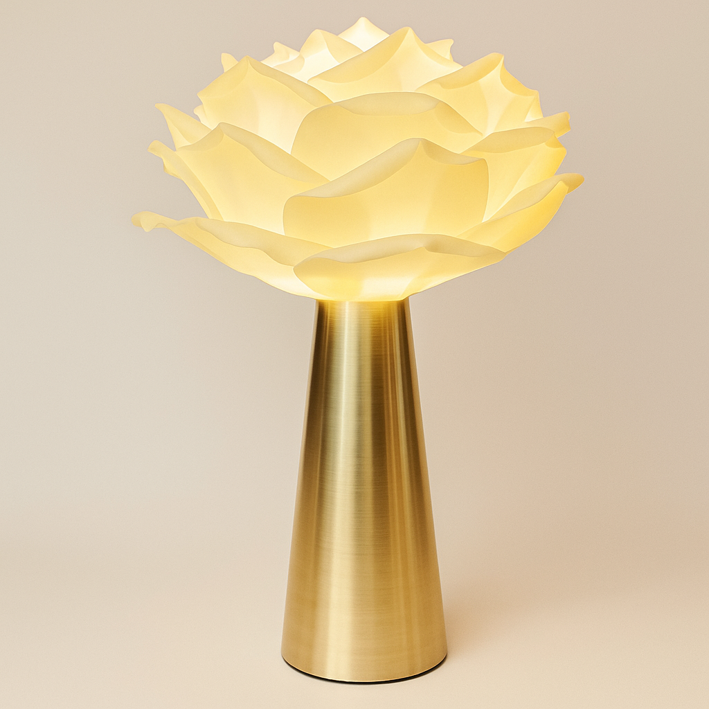 Lampe Rose Blanche – Kazz Édition Limitée