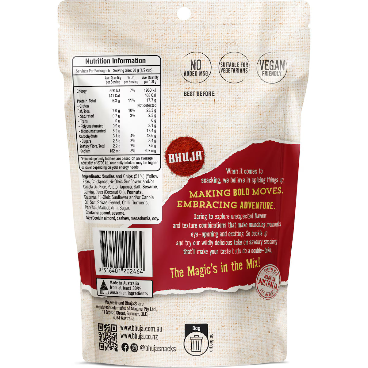 Bhuja Original Mix 150g