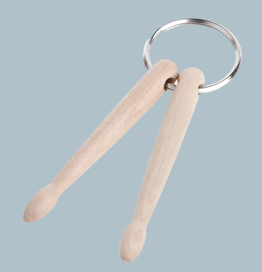 Drumsticks Keychain