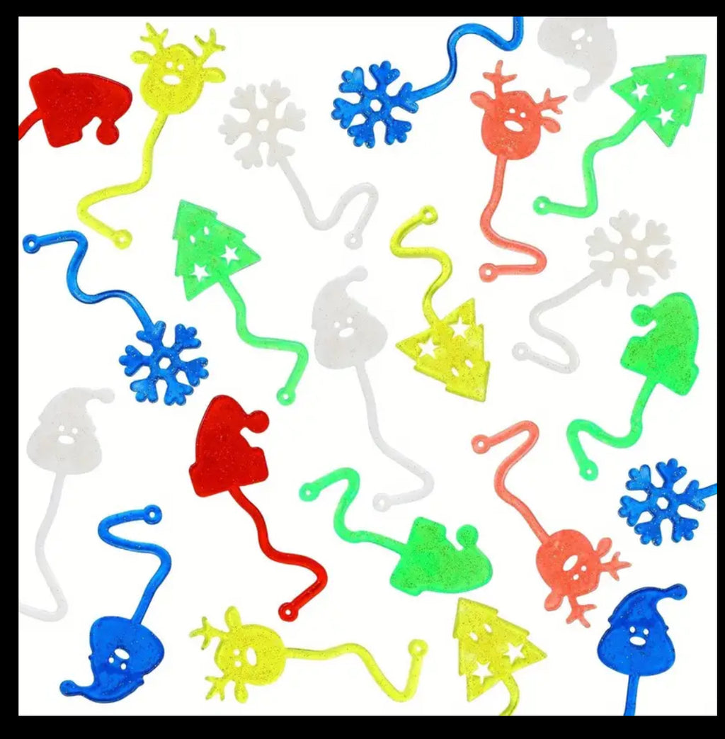 Jouets de Noël collants et extensibles
