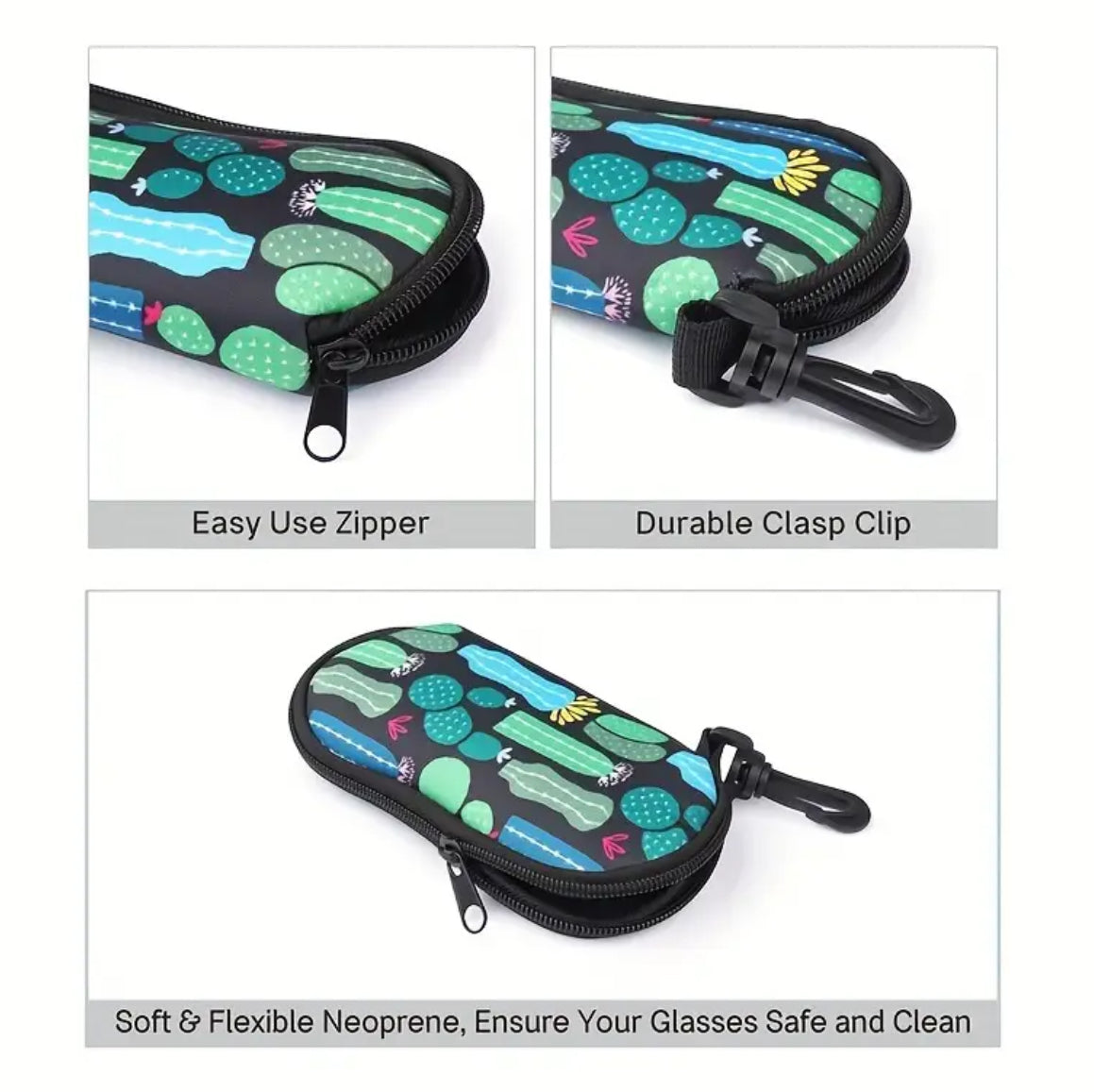 Cactus glasses case