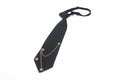 Evening Black Tie with Gold Chain