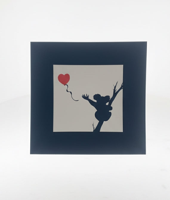 Australian Koala Blank Greeting Card