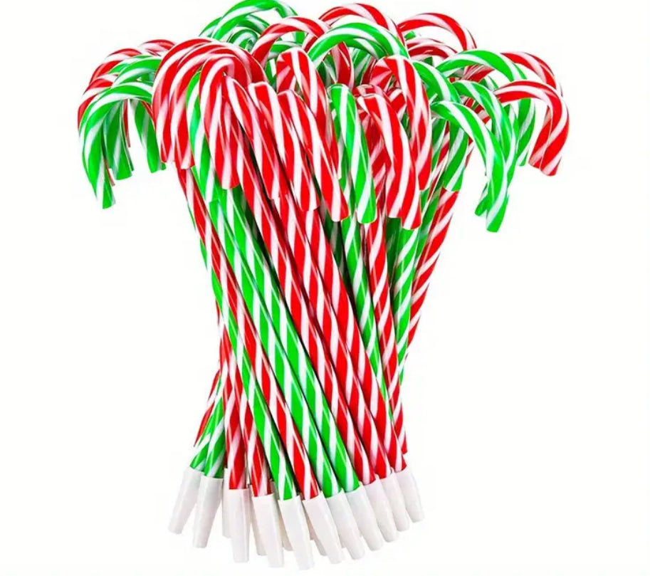 Stylos sucettes Candy Cane
