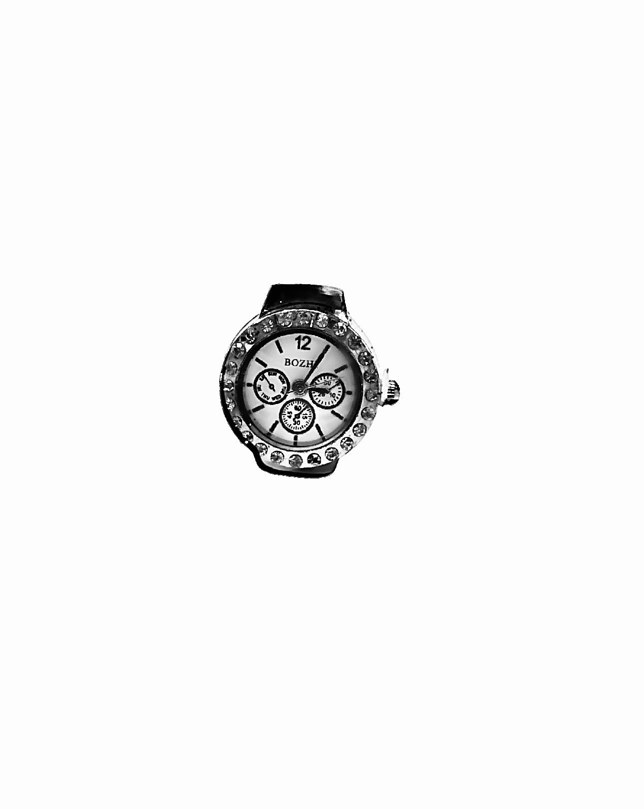 Crystal Watch Ring