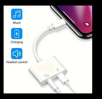 2-in-1 iPhone Adapter & Splitter