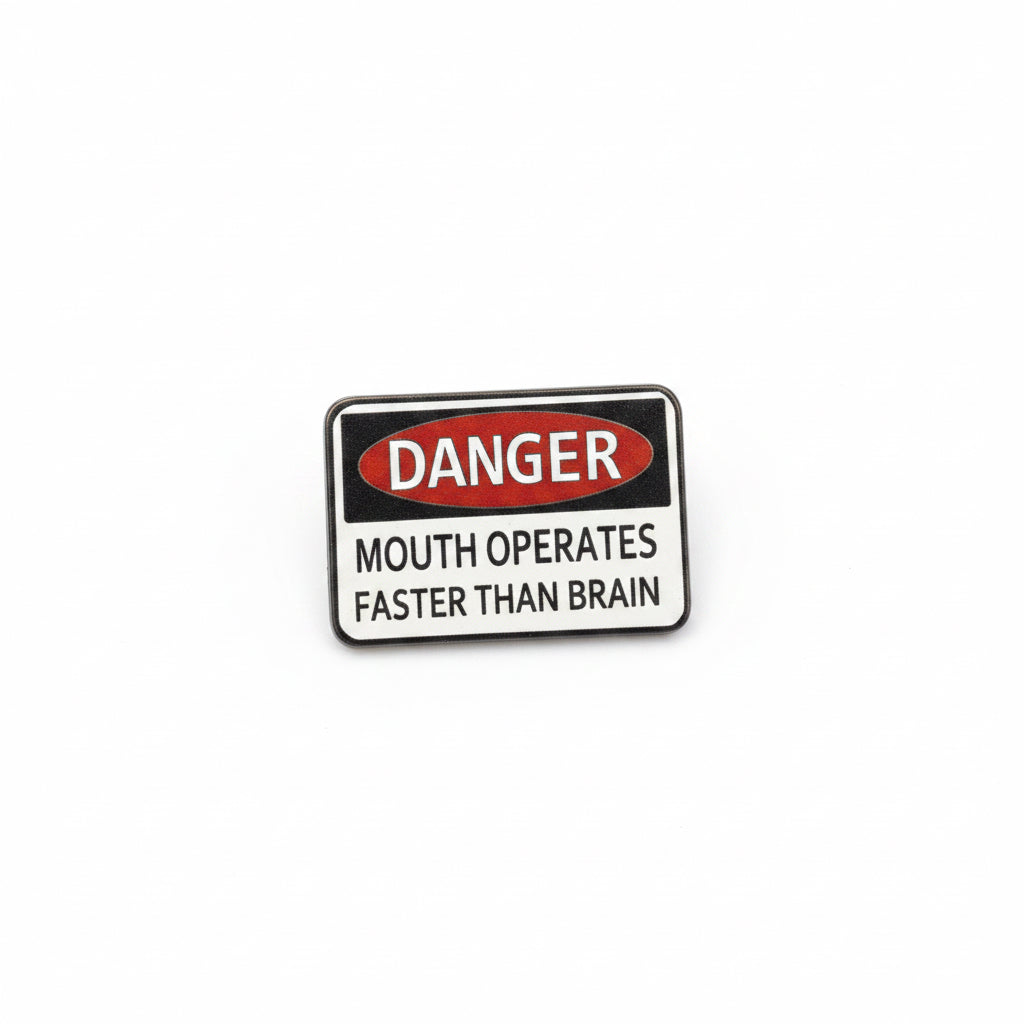 Danger talking pin
