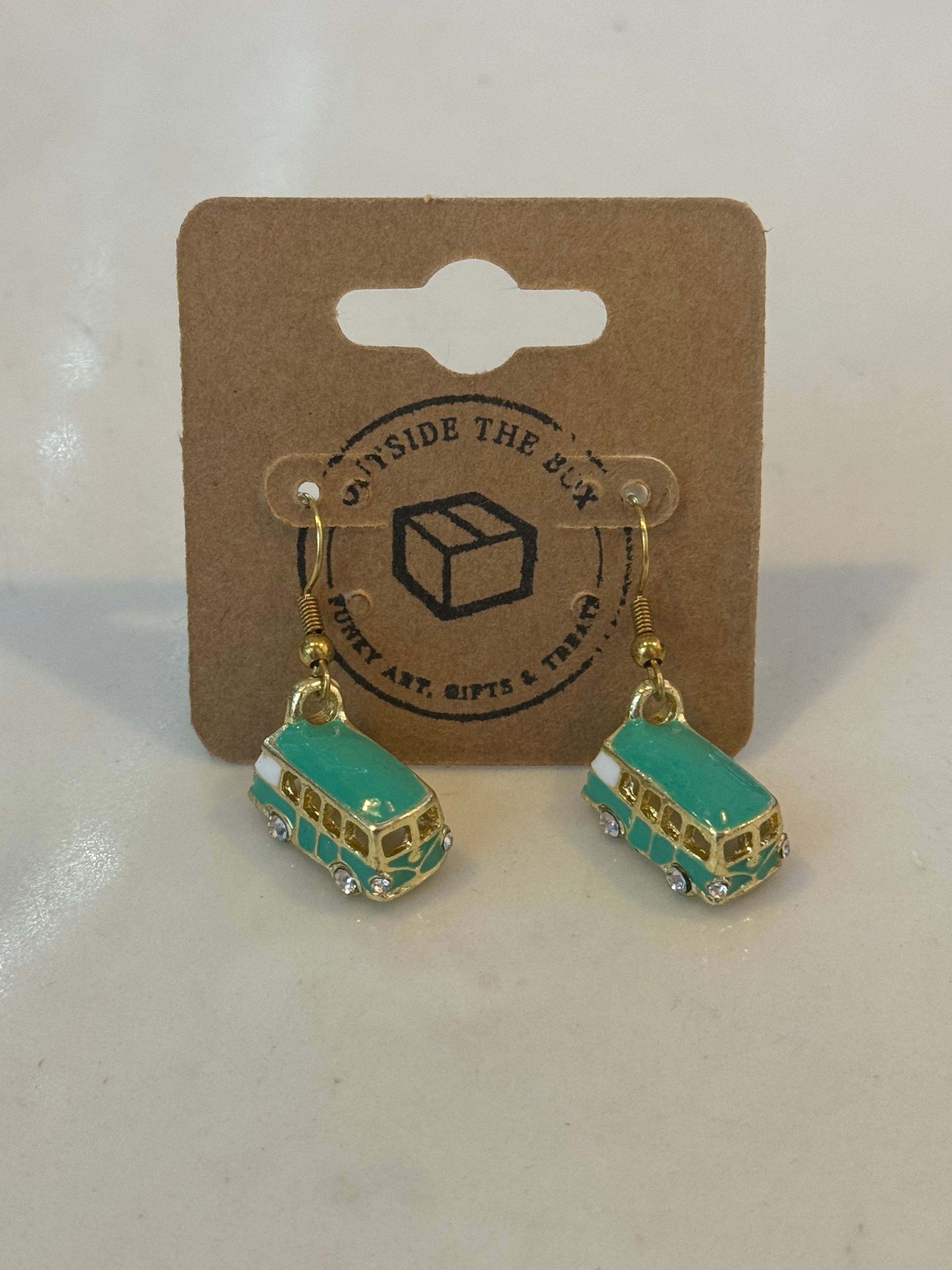 Boucles d'oreilles en argent Combivan