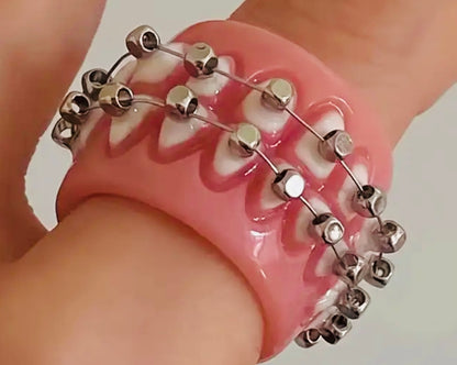 Novelty Teeth Ring (2 types)