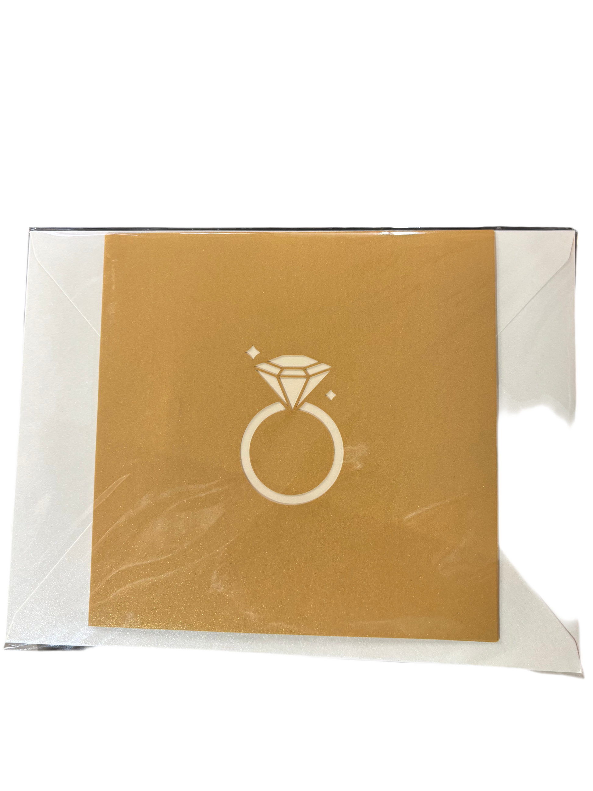 Diamond Ring pop up card
