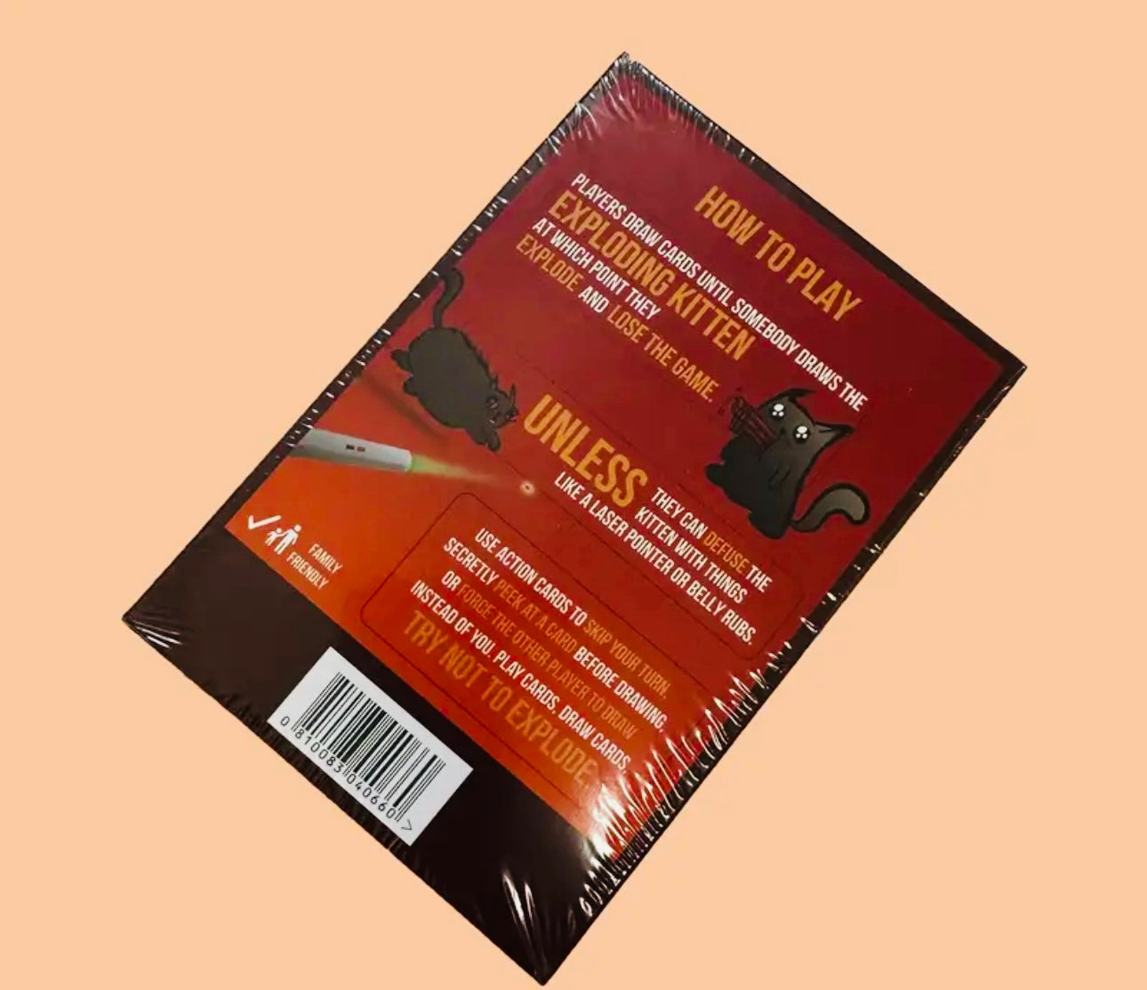 Jeu de cartes Exploding Kittens édition 2 joueurs