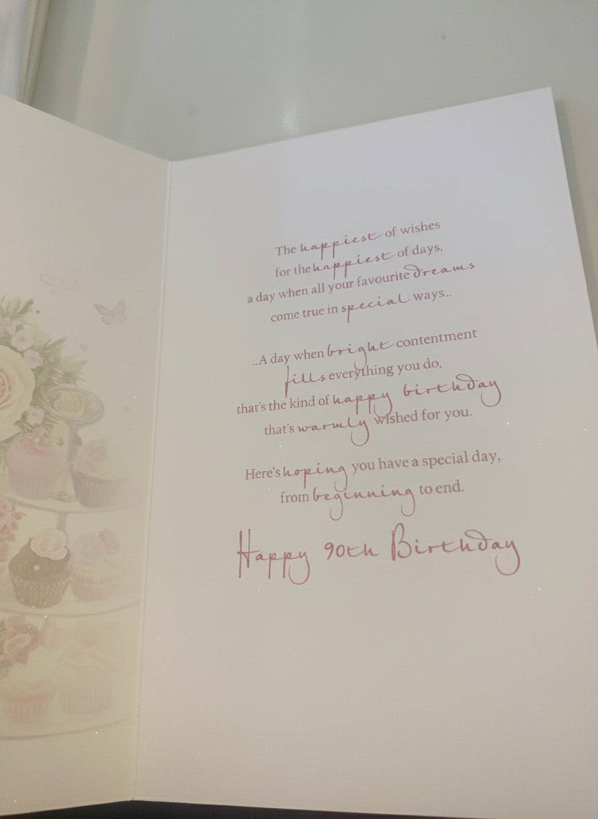 Birthday Card - 90 Today