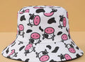 Chapeau de vache funky (blanc ou rose)