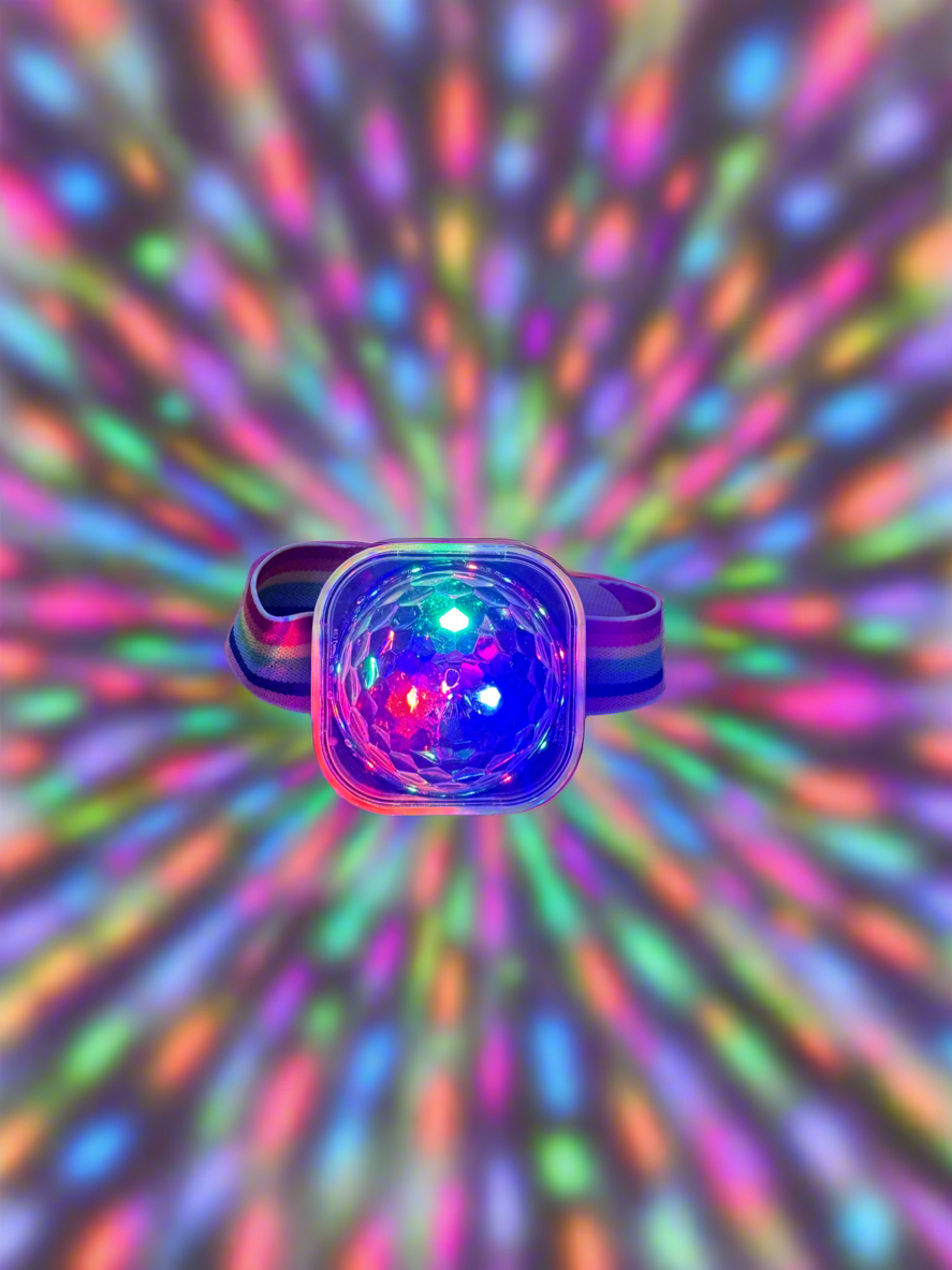 Disco ball and lights bracelet