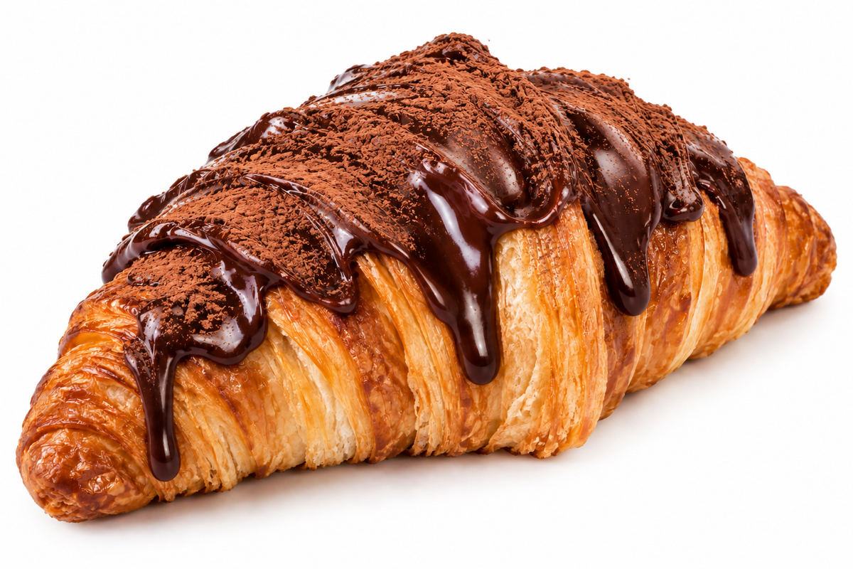 Vegan Chocolate Croissant ( GF, V, EF, DF)