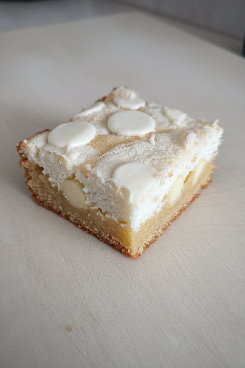 White Chocolate Brownie (GF, DF, V, EF)
