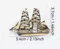 Sailing Boat Brooch