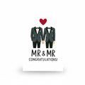 Mr & Mr Wedding Card
