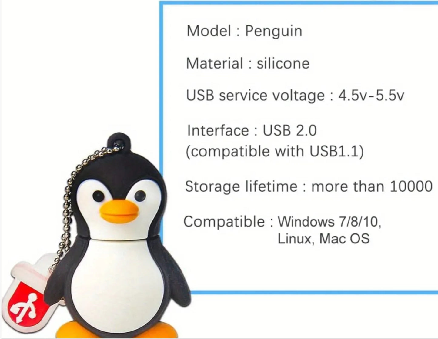 Penguin USB 2.0 Drive memory stick 64GB