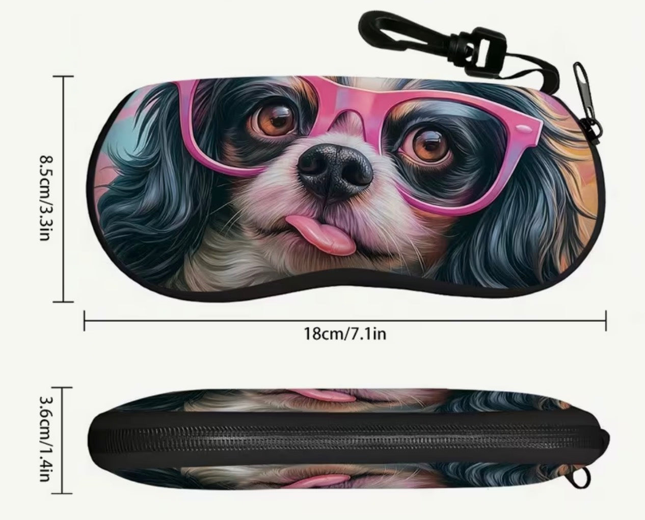 Cocker Spaniel Soft Glasses Case