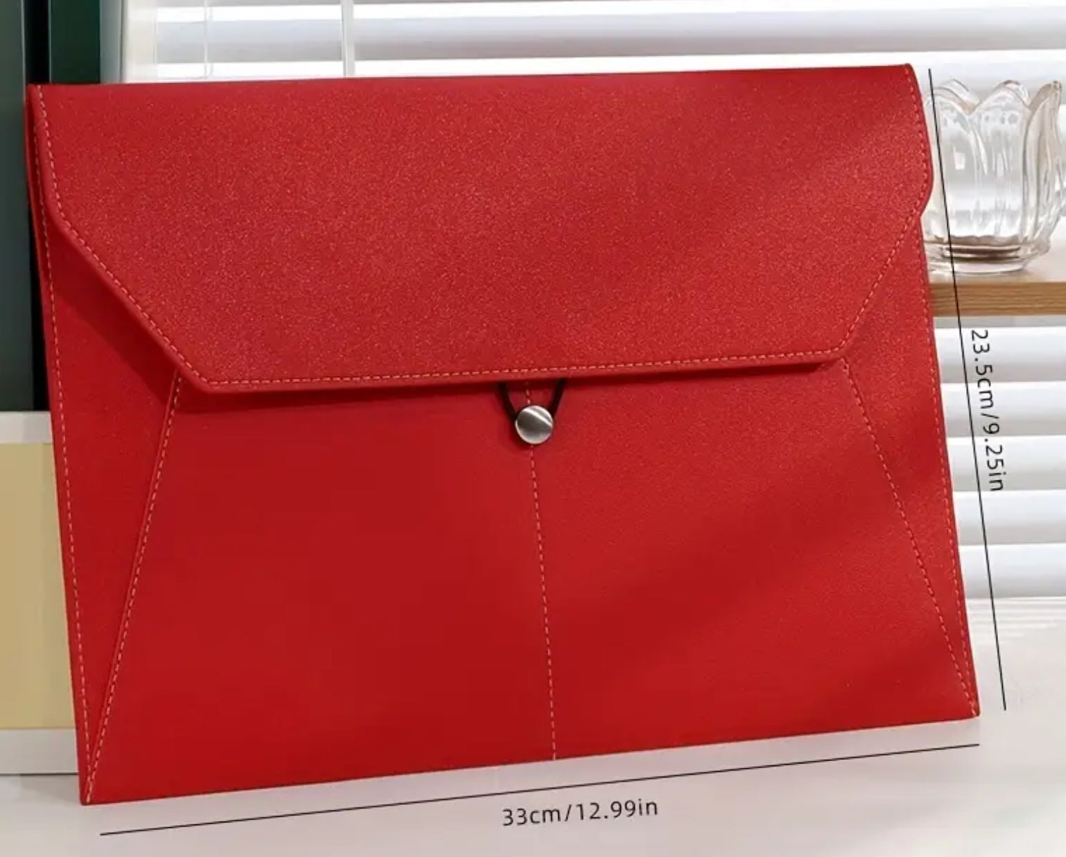 Pochette en similicuir