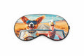 Cruising Corgi and duck Sleep mask